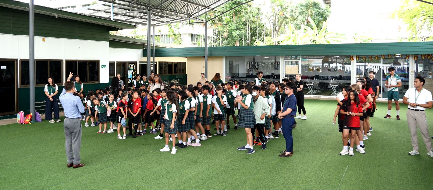 CISB school assembly