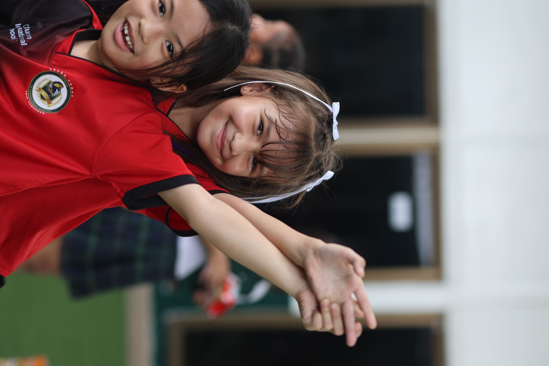 CISB students playing